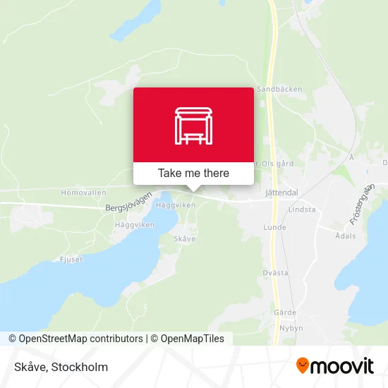 Skåve map