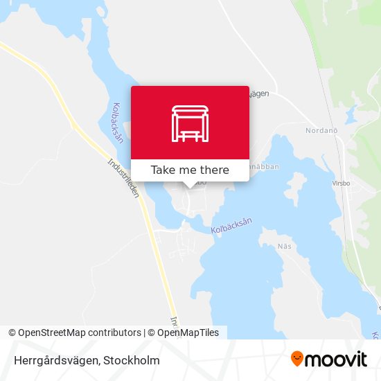 Herrgårdsvägen map