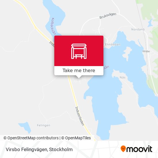 Virsbo Felingvägen map