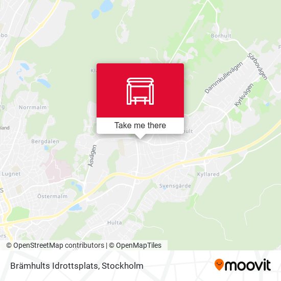 Brämhults Idrottsplats map