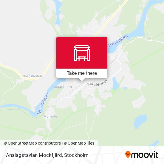 Anslagstavlan Mockfjärd map