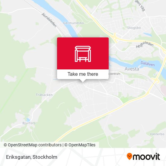 Eriksgatan map