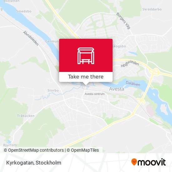 Kyrkogatan map