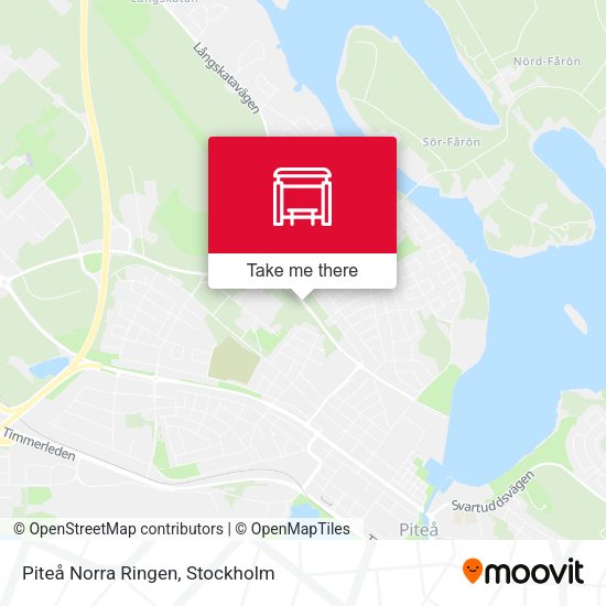Piteå Norra Ringen map