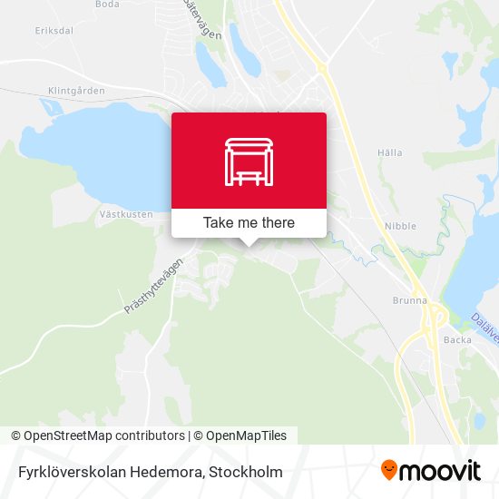 Fyrklöverskolan Hedemora map