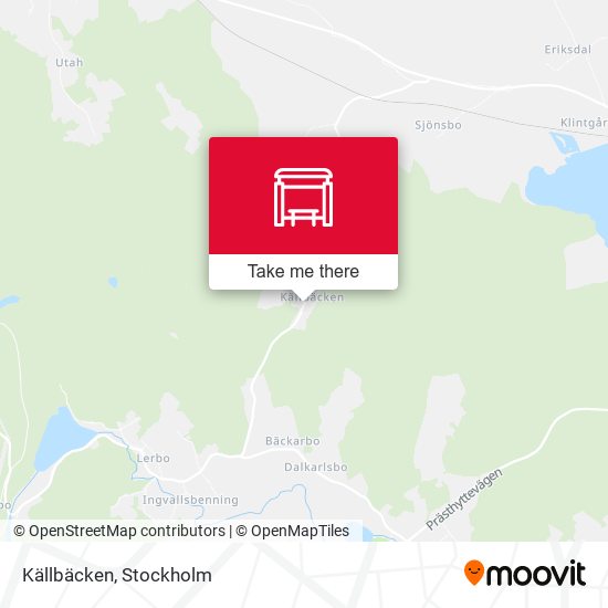 Källbäcken map