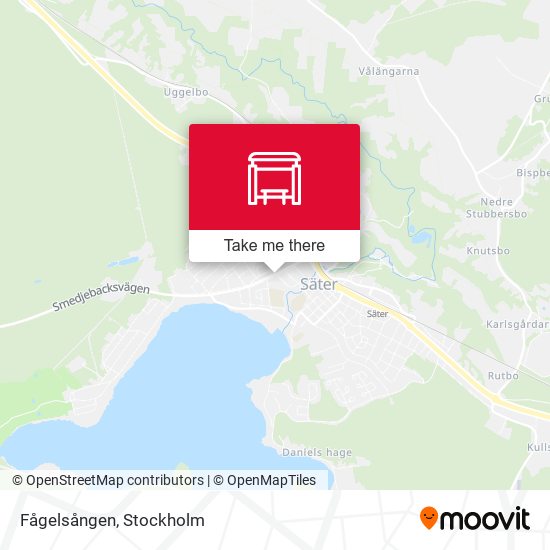 Fågelsången map