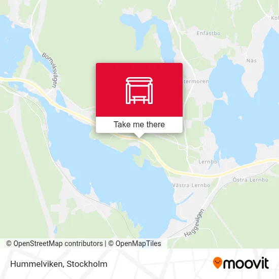 Hummelviken map