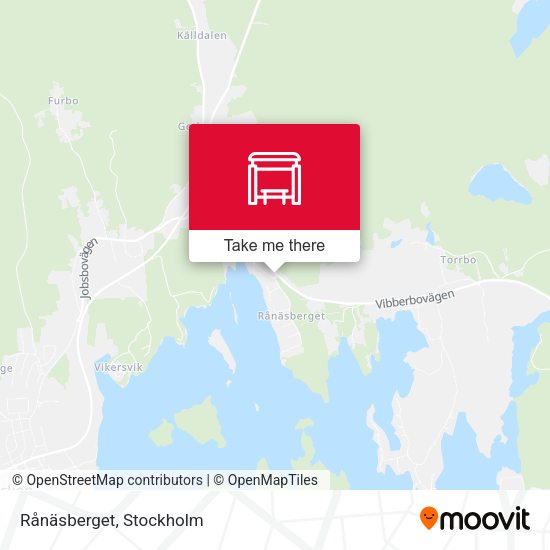 Rånäsberget map