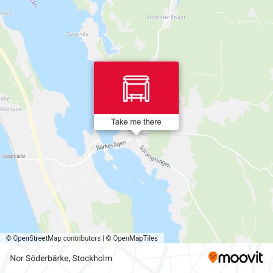 Nor Söderbärke map
