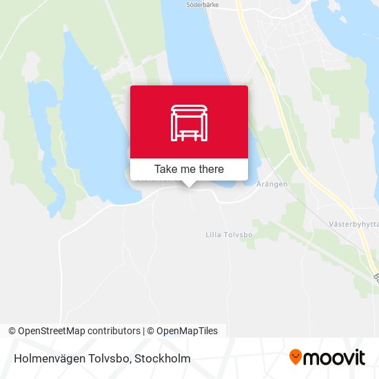 Holmenvägen Tolvsbo map