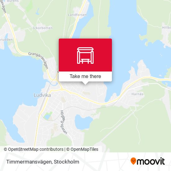 Timmermansvägen map