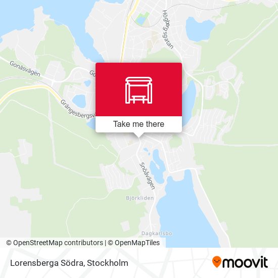 Lorensberga Södra map
