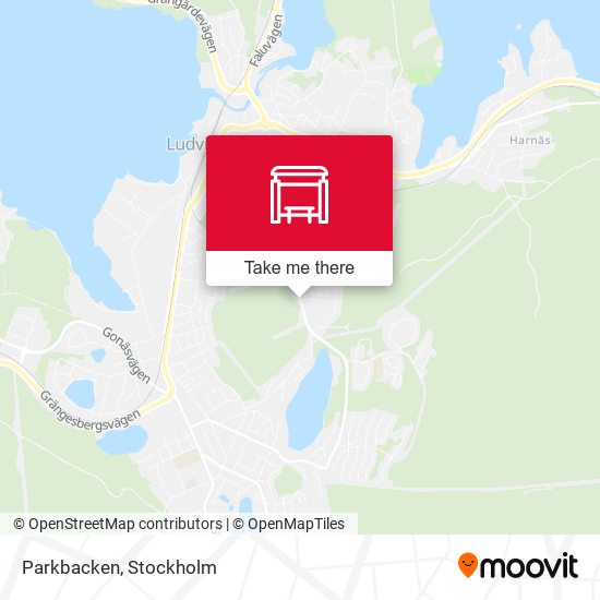 Parkbacken map