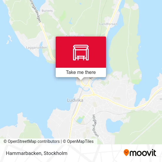 Hammarbacken map