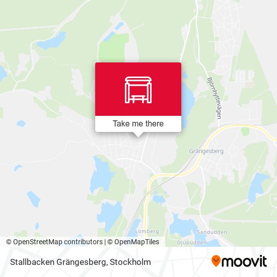 Stallbacken Grängesberg map