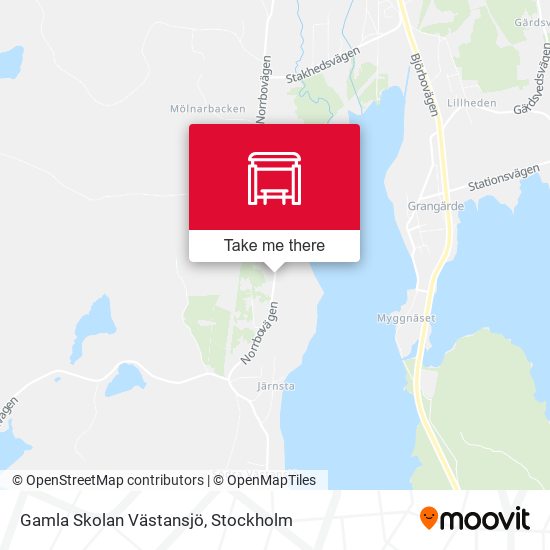 Gamla Skolan Västansjö map