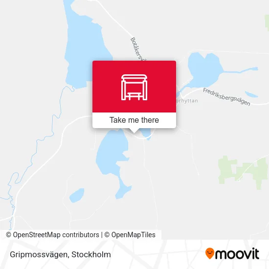 Gripmossvägen map