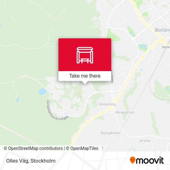 Olles Väg map