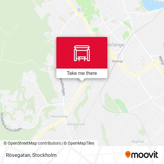 Rösegatan map