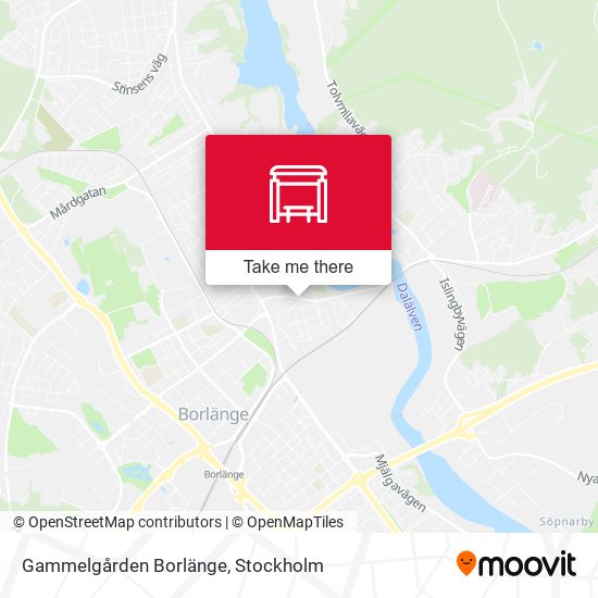 Gammelgården Borlänge map