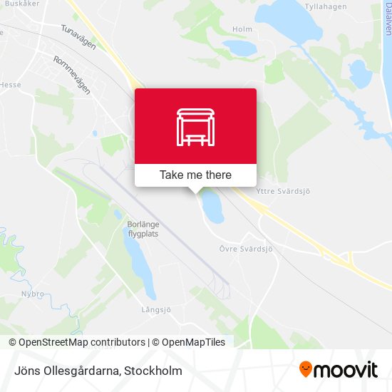 Jöns Ollesgårdarna map