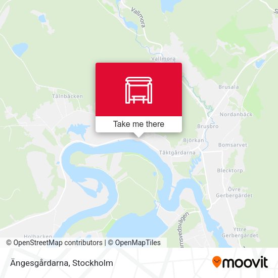 Ängesgårdarna map