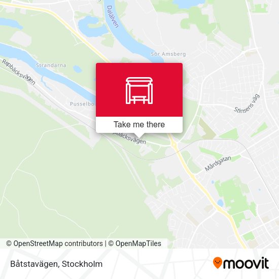 Båtstavägen map