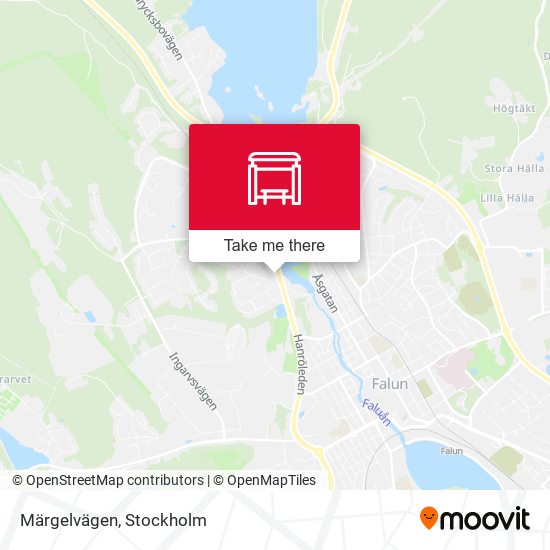 Märgelvägen map