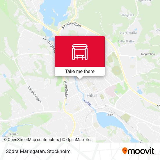 Södra Mariegatan map