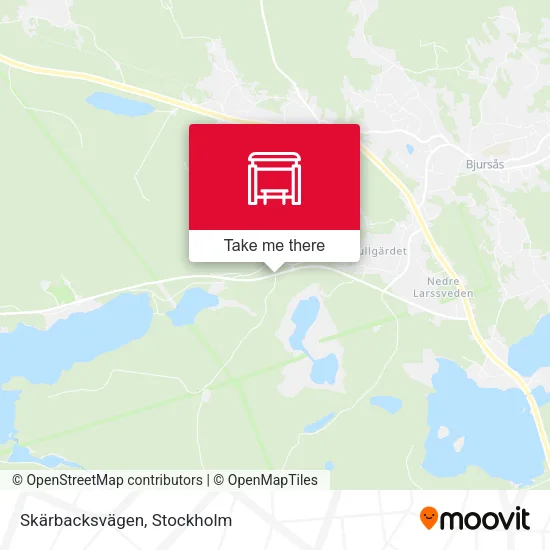 Skärbacksvägen map