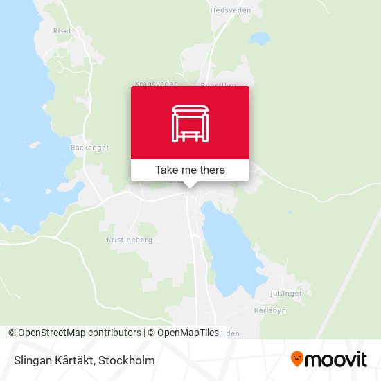 Slingan Kårtäkt map