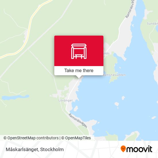 Måskarlsänget map