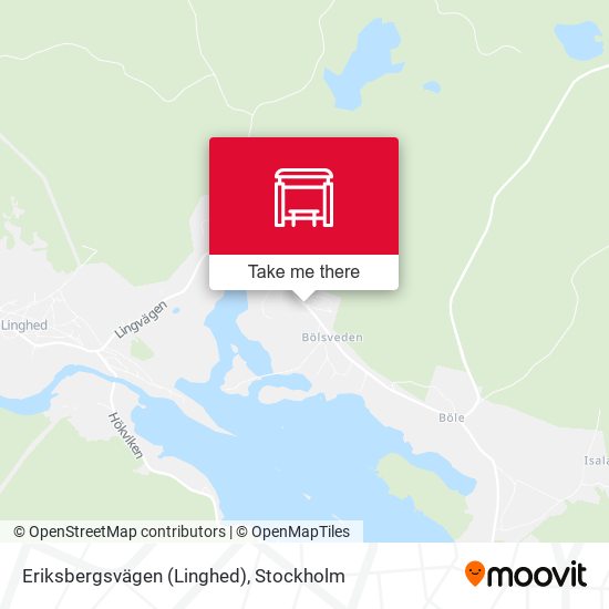 Eriksbergsvägen (Linghed) map