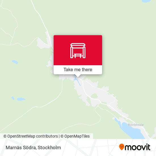 Marnäs Södra map
