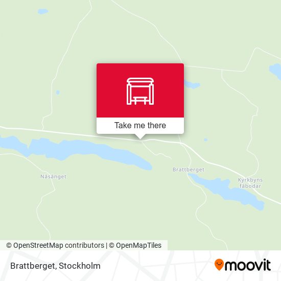 Brattberget map