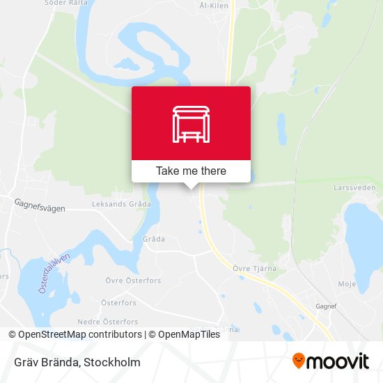 Gräv Brända map