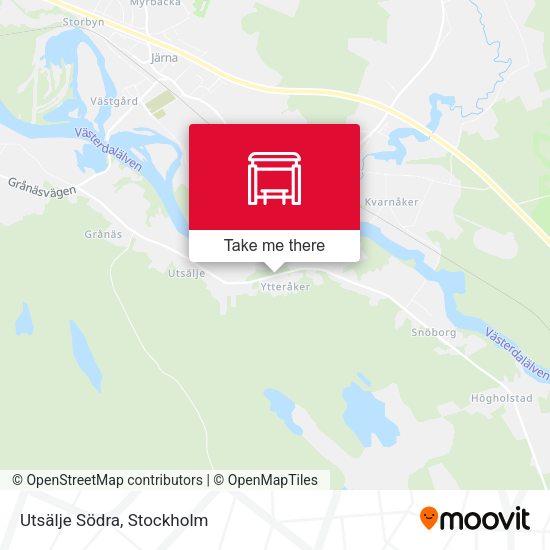Utsälje Södra map