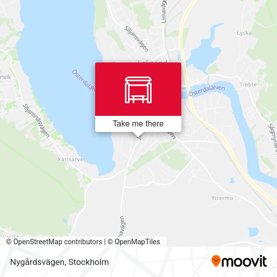 Nygårdsvägen map