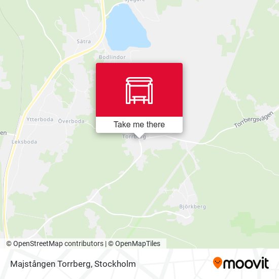 Majstången Torrberg map