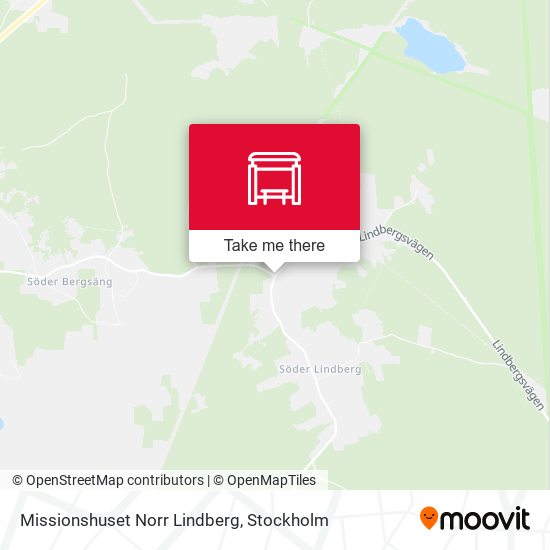 Missionshuset Norr Lindberg map