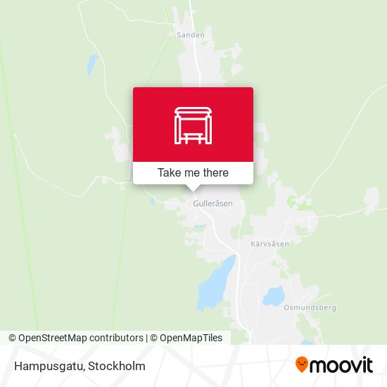 Hampusgatu map