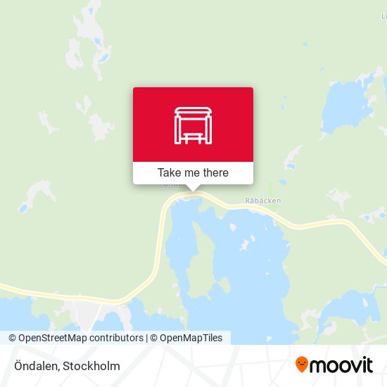 Öndalen map