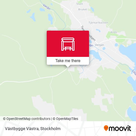 Västbygge Västra map