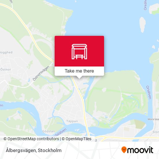 Ålbergsvägen map