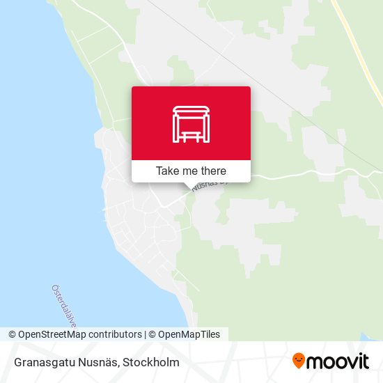 Granasgatu Nusnäs map