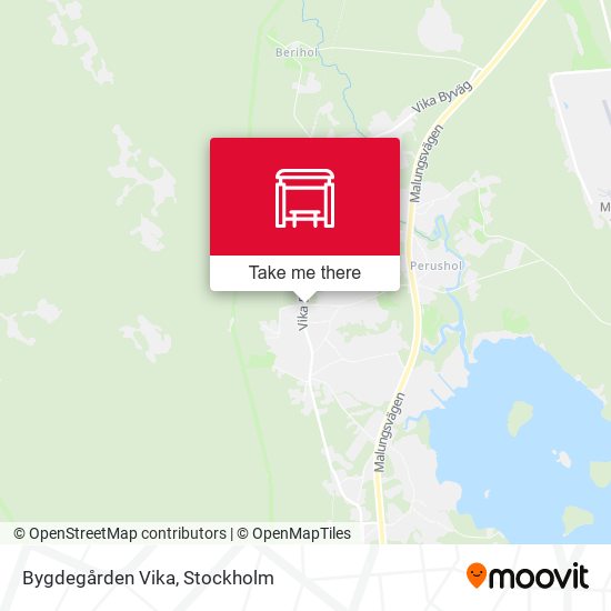 Bygdegården Vika map