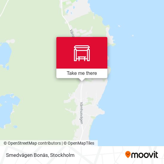 Smedvägen Bonäs map