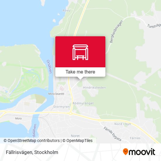 Fällrisvägen map