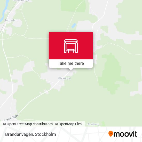 Brändanvägen map